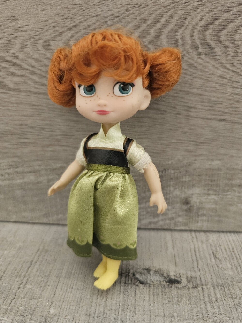 Disney Animator Collection Frozen Toddler Anna 5" Doll Elsa's Sister